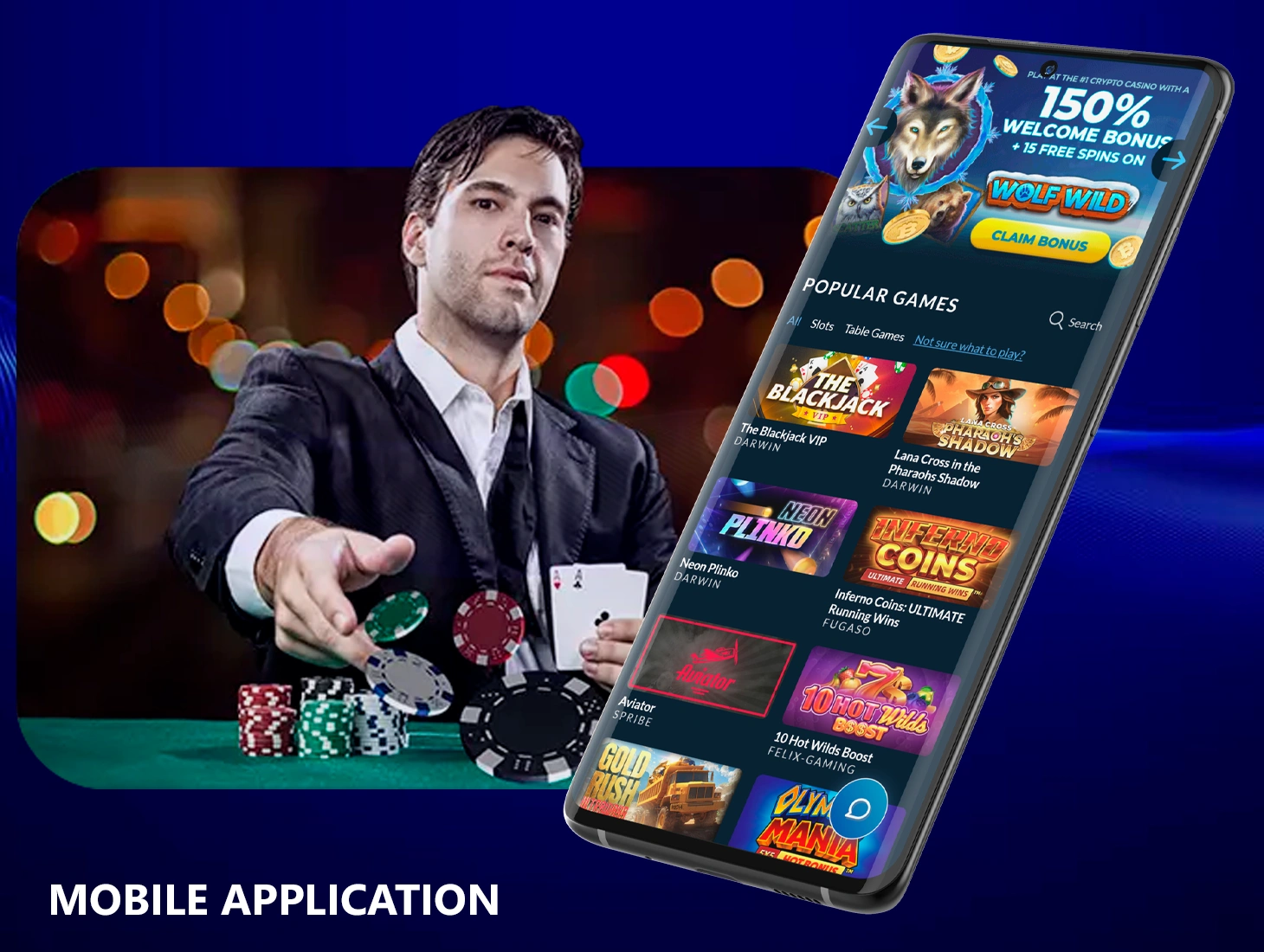 The PuntCasino app allows platform clients to place bets in casinos using Android or iOS devices
