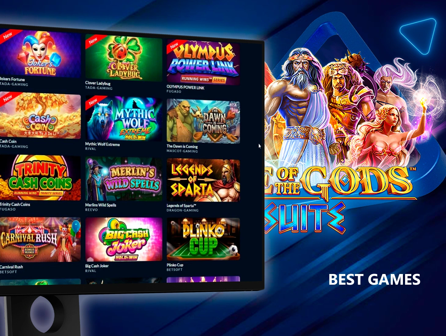 The best games at Punt Casino allow you to find the most popular types of entertainment