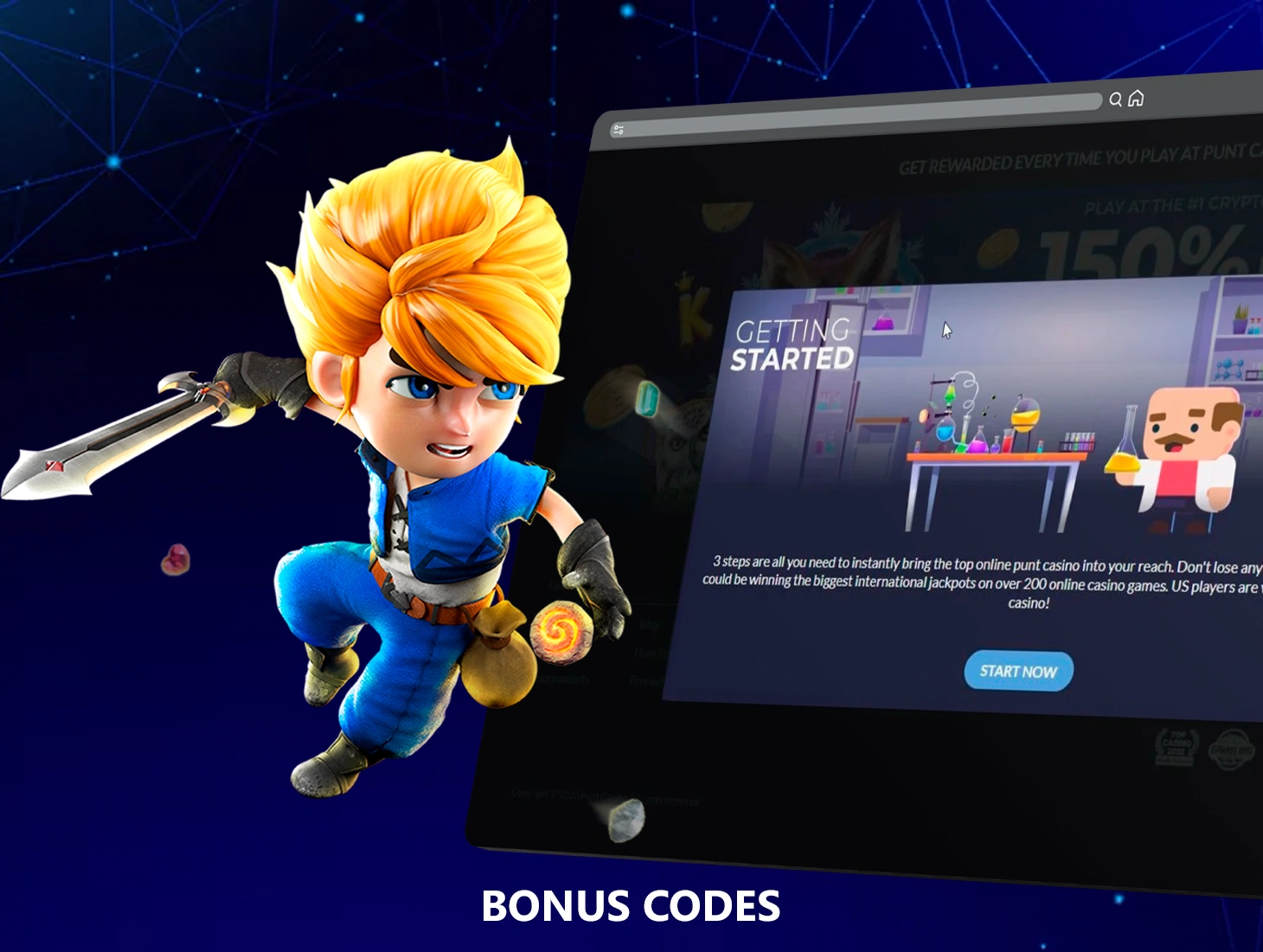 Using Punt Casino bonus codes will allow you to receive an exclusive bonus for betting on casino games