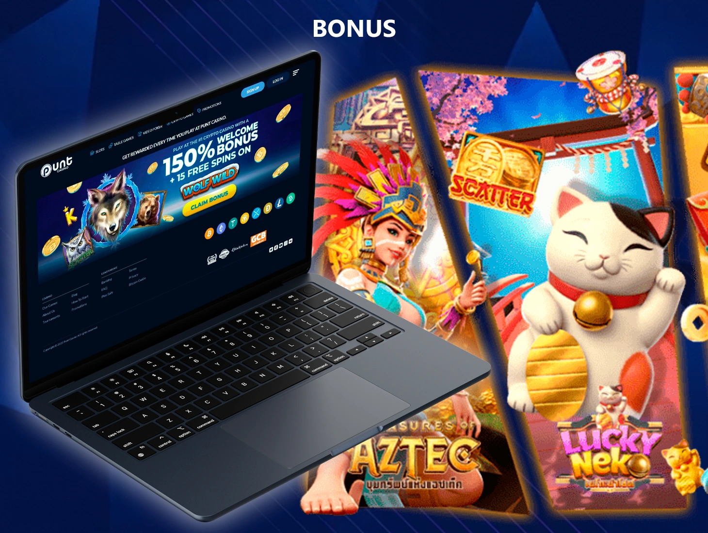 Using PuntCasino bonuses gives players an advantage when betting on top games